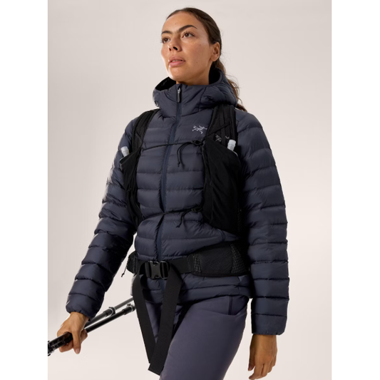 Women's Cerium Hoody in Black Sapphire