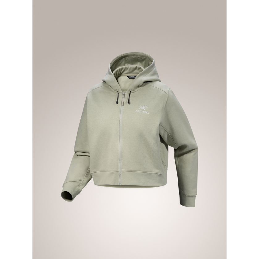 Women's Emblem Fleece Full Zip Crop Hoody