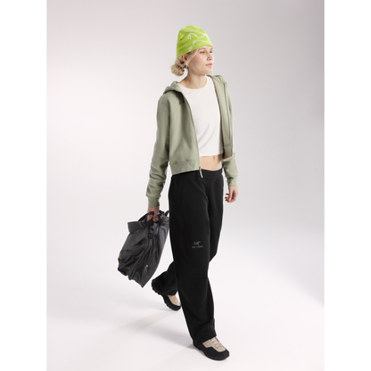 Women's Emblem Fleece Full Zip Crop Hoody