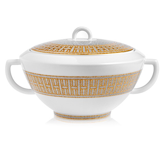 Mosaique au 24 Gold Soup Tureen