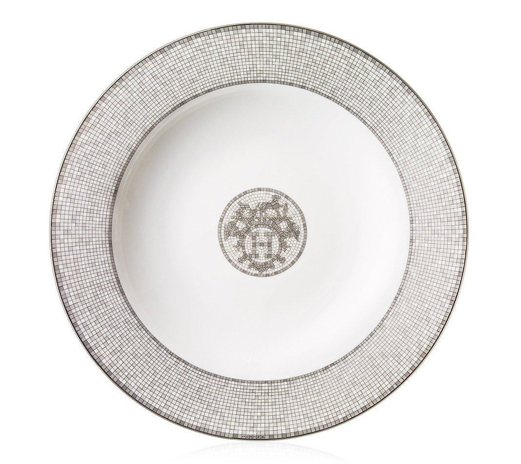 Mosaique au 24 Platinum Round Deep Platter