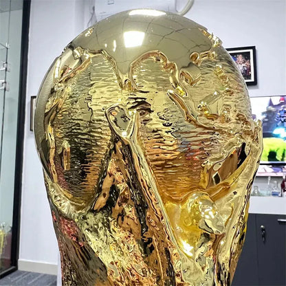 [With 2026 Spain Champion Team Name]World Cup (Hercules Cup) Trophy Metal Version