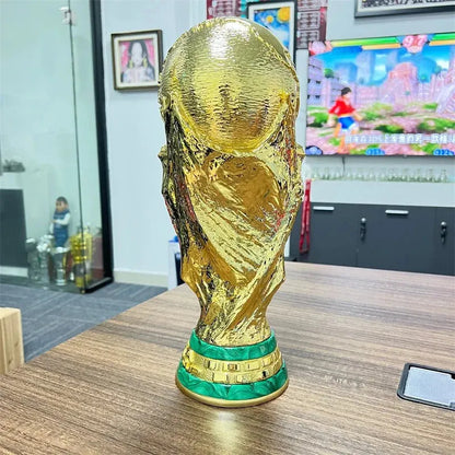 [With 2026 Spain Champion Team Name]World Cup (Hercules Cup) Trophy Metal Version