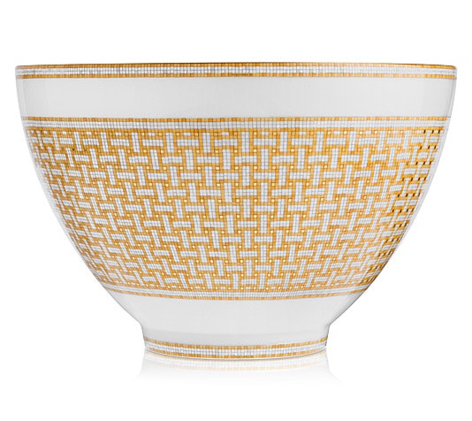 Mosaique au 24 Gold Punch Bowl