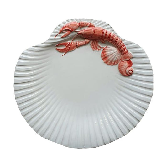 Hand-painted Shell Relief