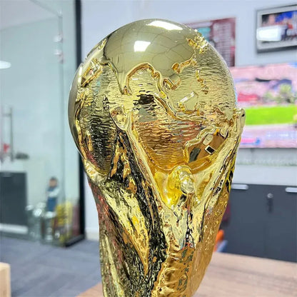[With 2026 Spain Champion Team Name]World Cup (Hercules Cup) Trophy Metal Version