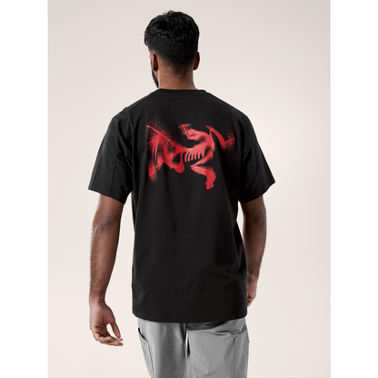 Men's Kragg SL Cotton Blurred Bird Shirt SS