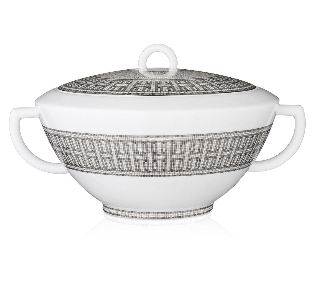 Mosaique au 24 Platinum Soup Tureen
