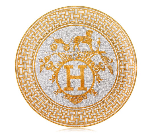 Mosaique au 24 Gold Tart Platter