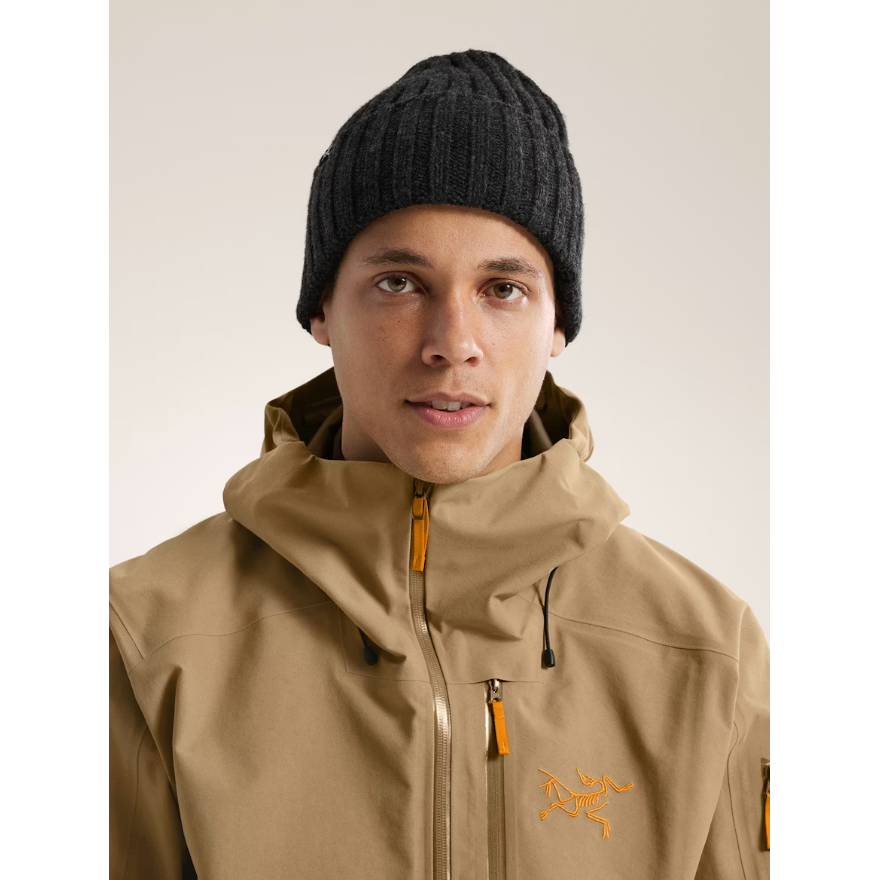 Arc'teryx Chunky Ribbed Toque in Black Heather