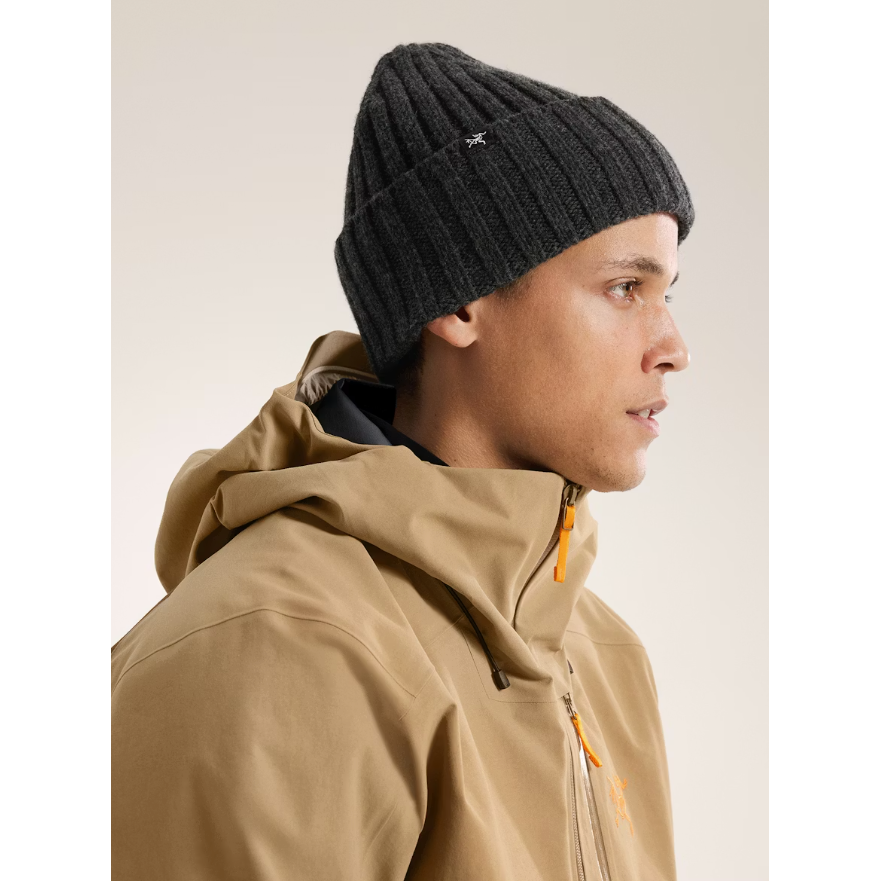 Arc'teryx Chunky Ribbed Toque in Black Heather