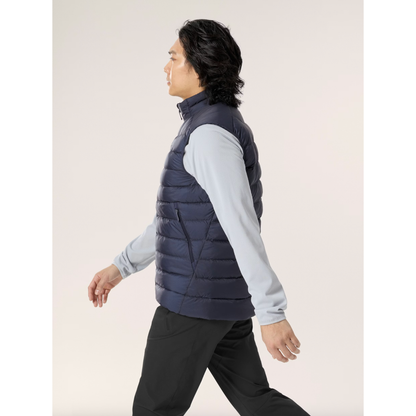 Men's Cerium Vest in Black Sapphire
