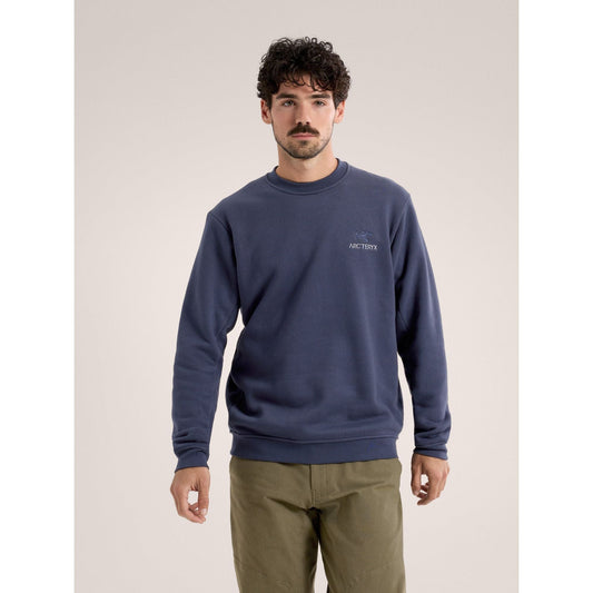 Men's Emblem Fleece Crew Neck Pullover