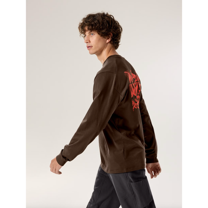 Men's Kragg SL Cotton Bird Tile LS