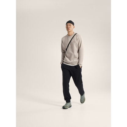 Men's Emblem Fleece Crew Neck Pullover