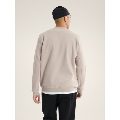 Men's Emblem Fleece Crew Neck Pullover