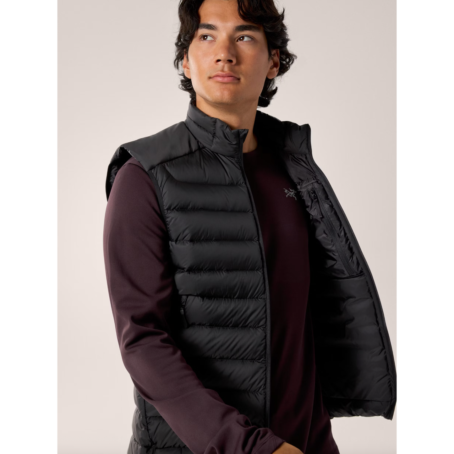Men's Cerium Vest in Black