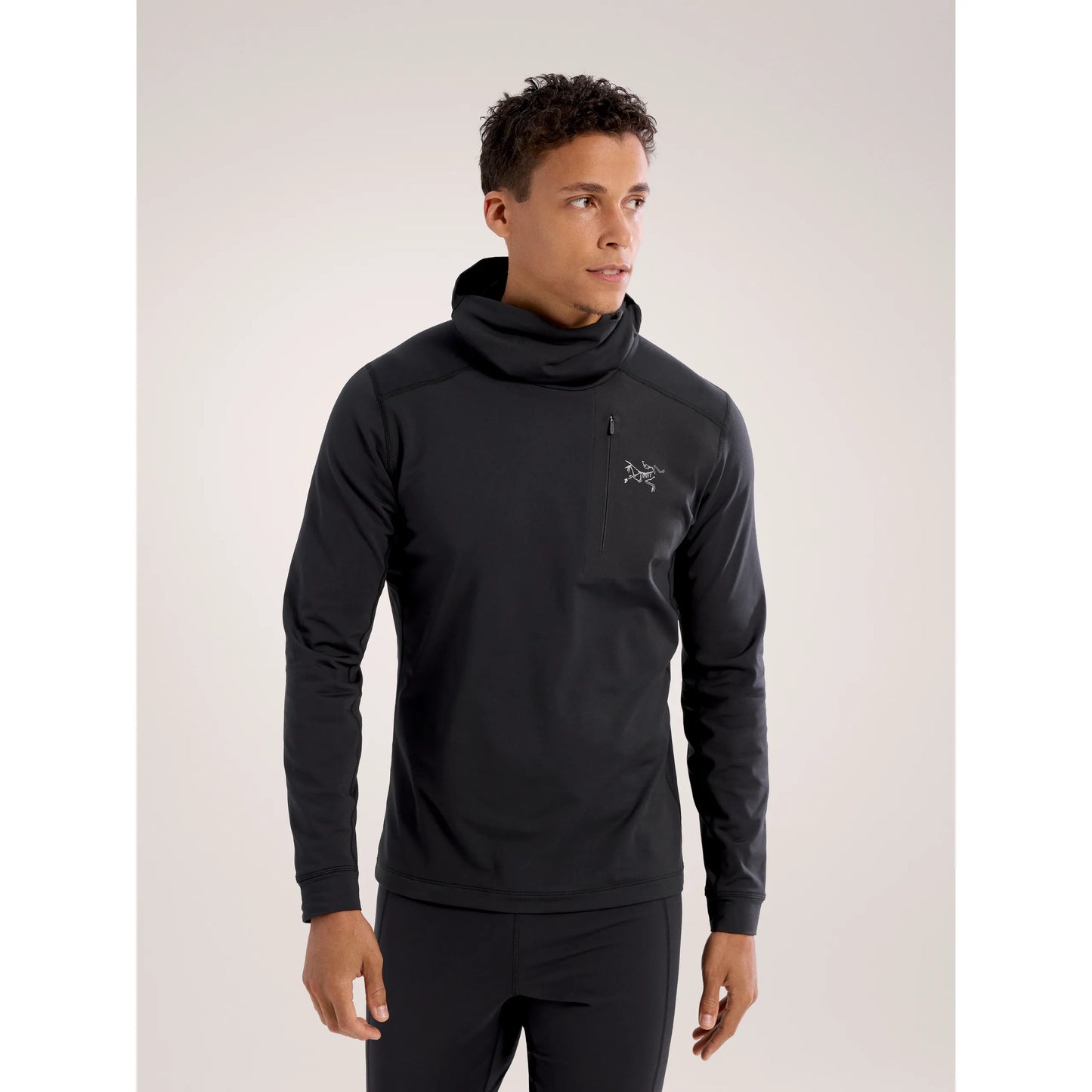 Men's Rho LT Hoody in Black