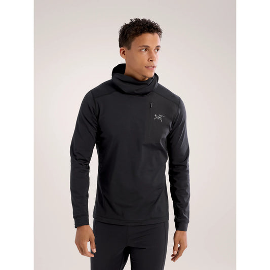 Men's Rho LT Hoody in Black