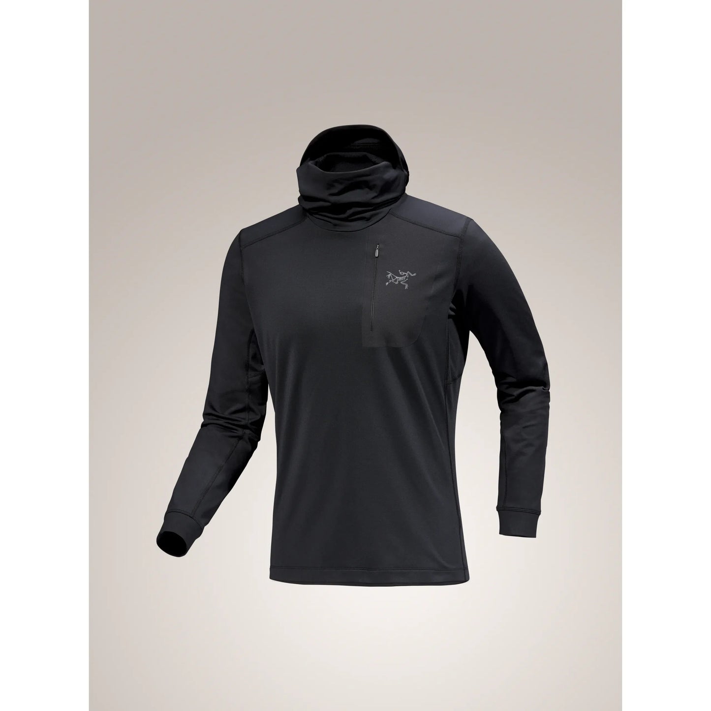 Men's Rho LT Hoody in Black