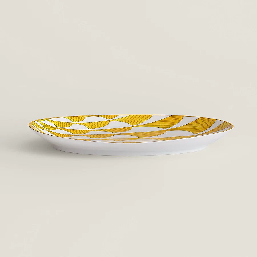 Soleil d'Hermès - Oval Plate, Medium Model