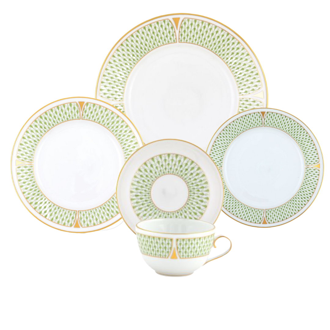 Art Deco Green