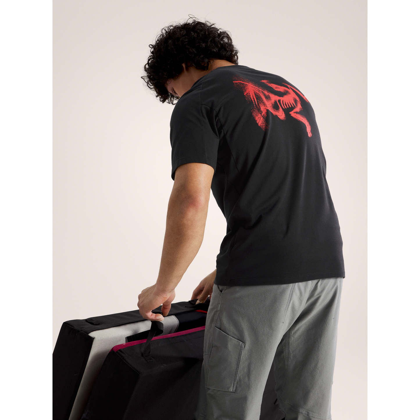 Men's Kragg SL Cotton Blurred Bird Shirt SS