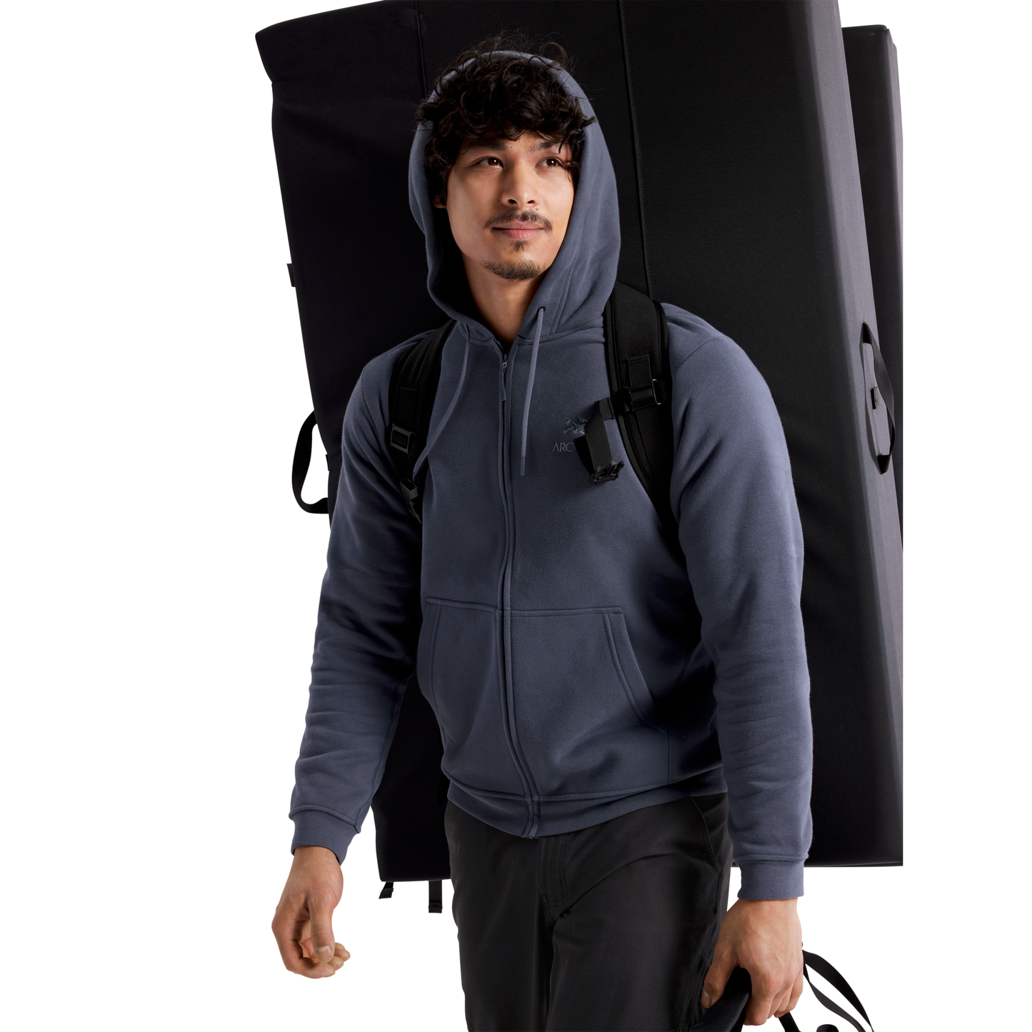 Men's Emblem Fleece Full Zip Hoody