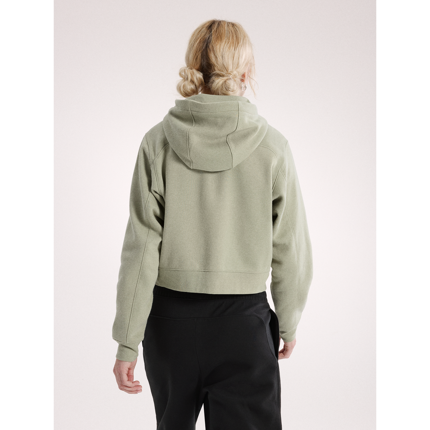 Women's Emblem Fleece Full Zip Crop Hoody