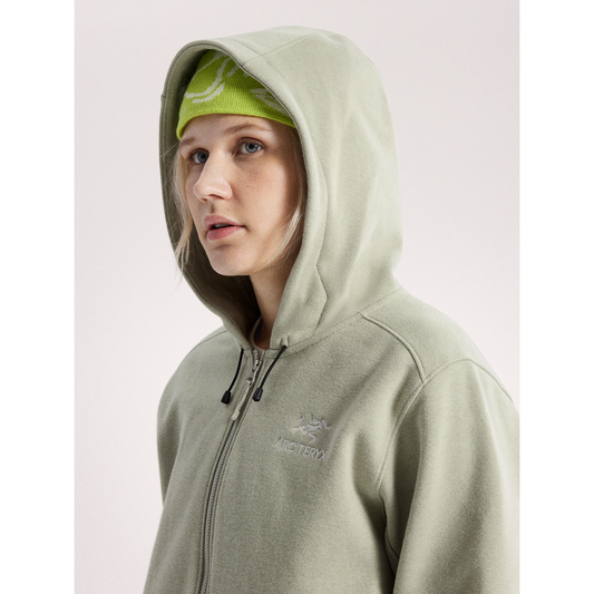 Women's Emblem Fleece Full Zip Crop Hoody