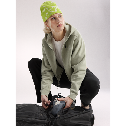 Women's Emblem Fleece Full Zip Crop Hoody
