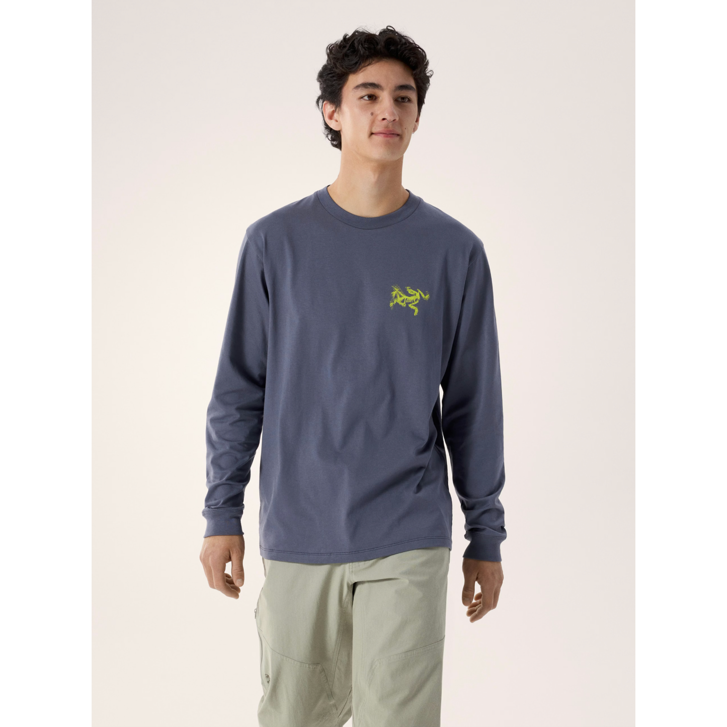 Men's Kragg SL Cotton Bird Tile LS