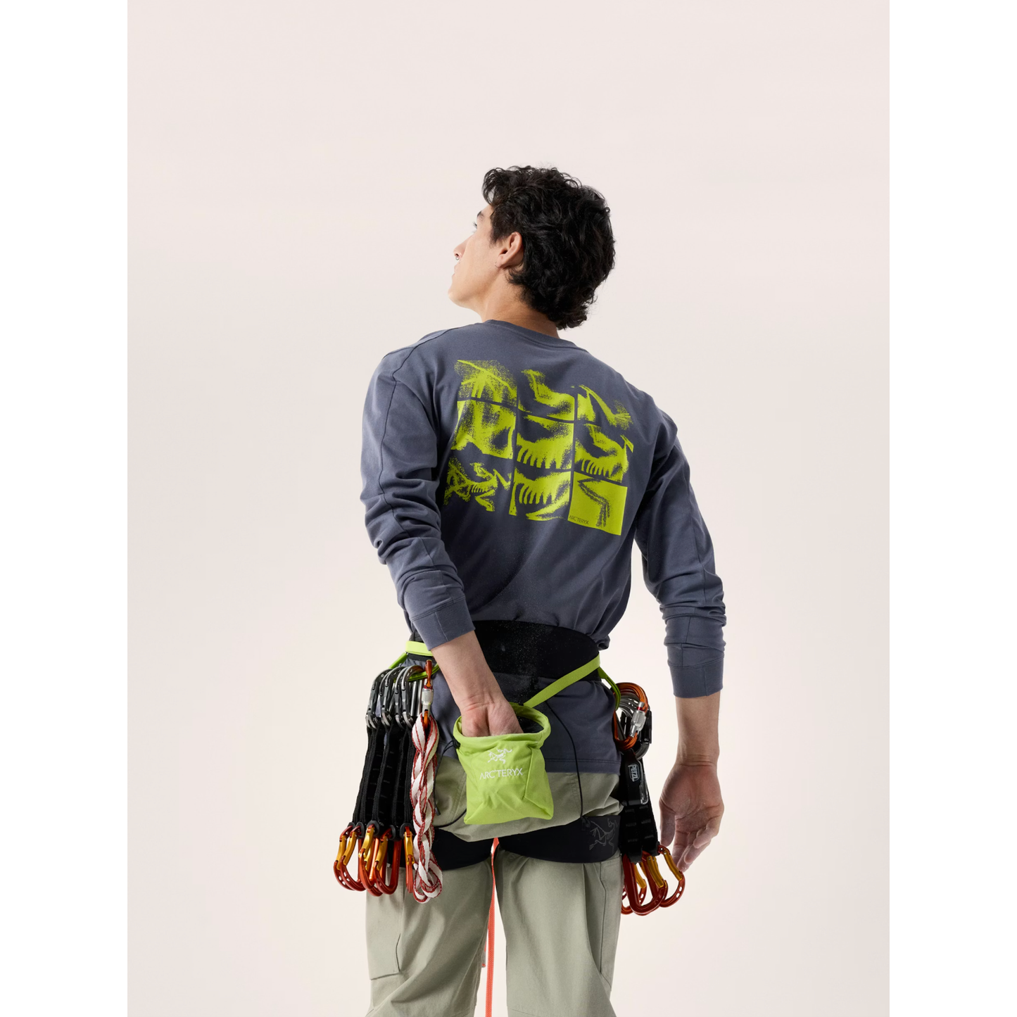 Men's Kragg SL Cotton Bird Tile LS