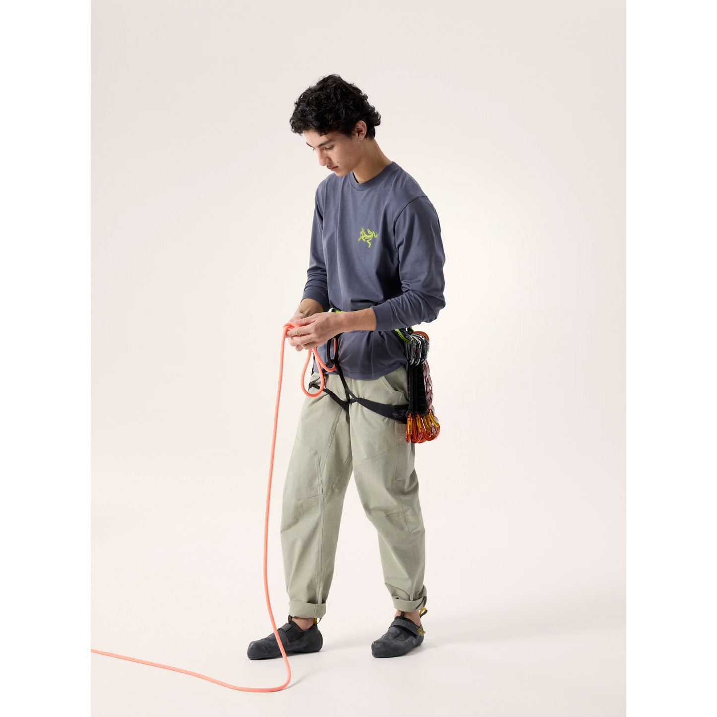 Men's Kragg SL Cotton Bird Tile LS