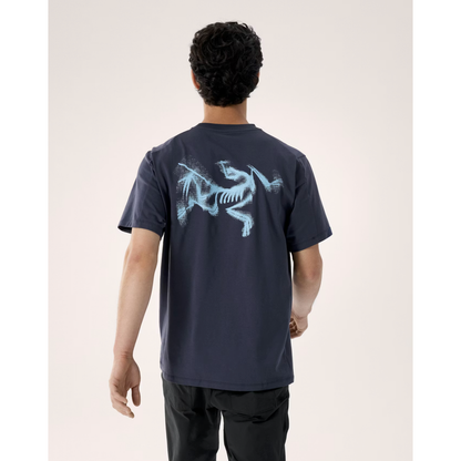 Men's Kragg SL Cotton Blurred Bird Shirt SS
