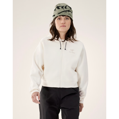 Women's Emblem Fleece Full Zip Crop Hoody