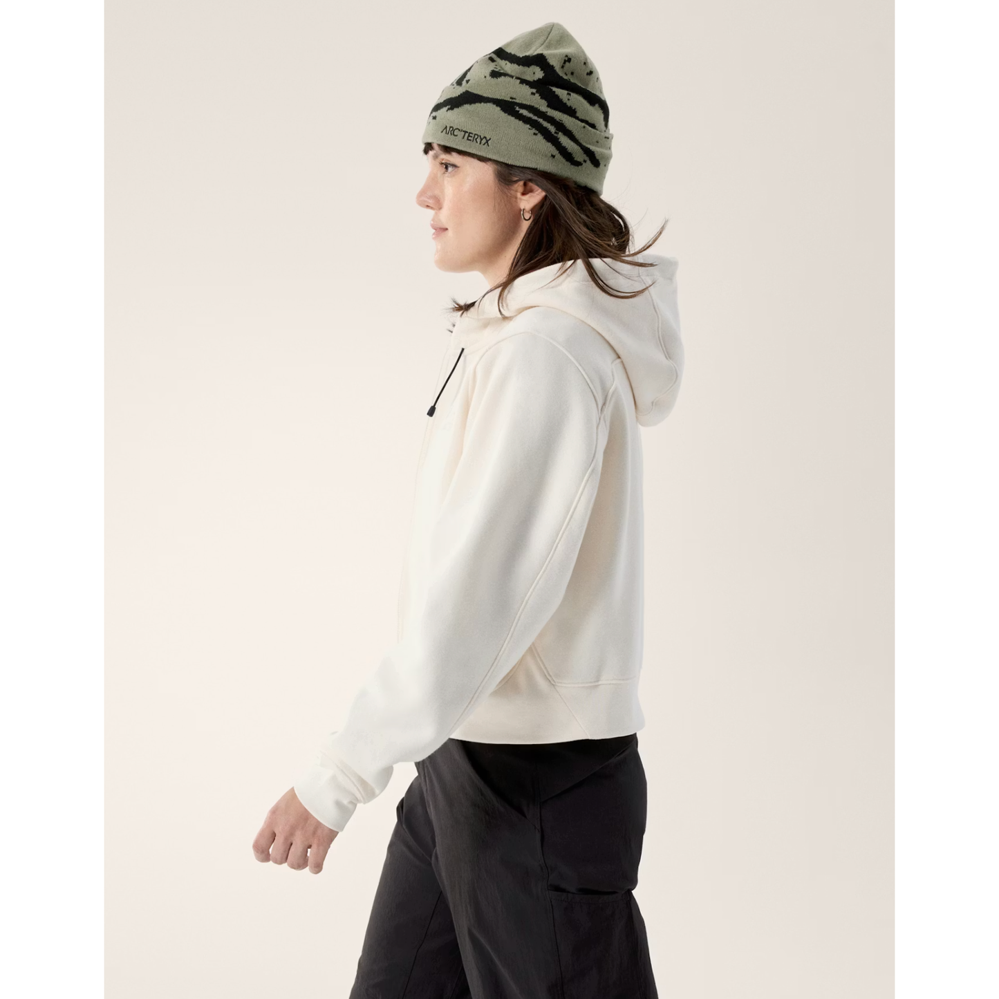 Women's Emblem Fleece Full Zip Crop Hoody