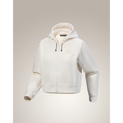 Women's Emblem Fleece Full Zip Crop Hoody