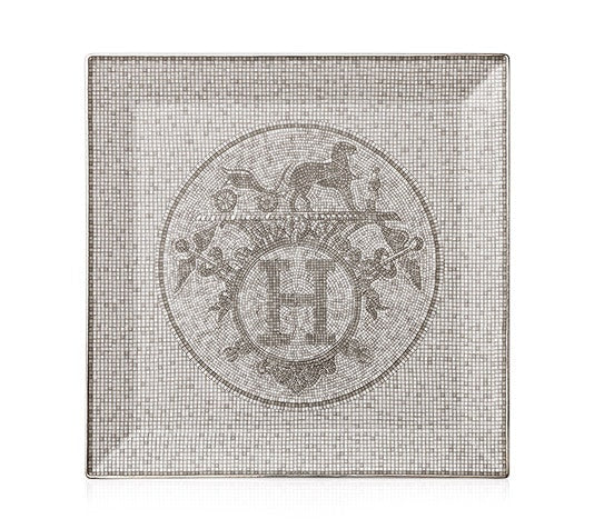 Mosaique au 24 Platinum Square Plate No. 5