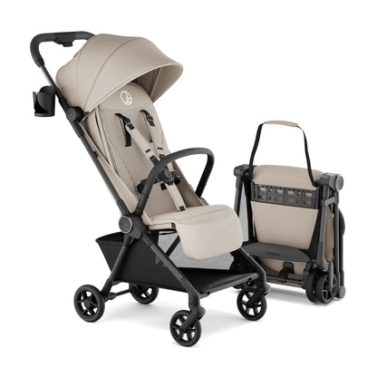 11.5 lbs - Ultralight Carbon Fiber Baby Stroller - One-Click Folding