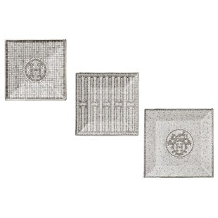 Mosaique au 24 Platinum Square Plates - Giftbox of 3 (No. 1 to 3)