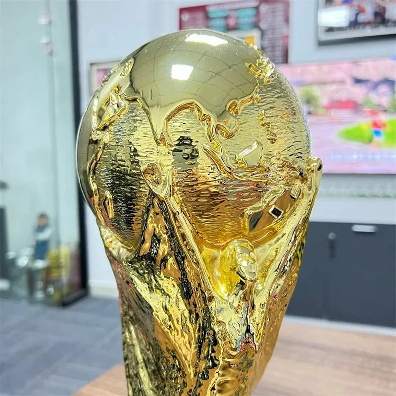 [With 2026 Spain Champion Team Name]World Cup (Hercules Cup) Trophy Metal Version