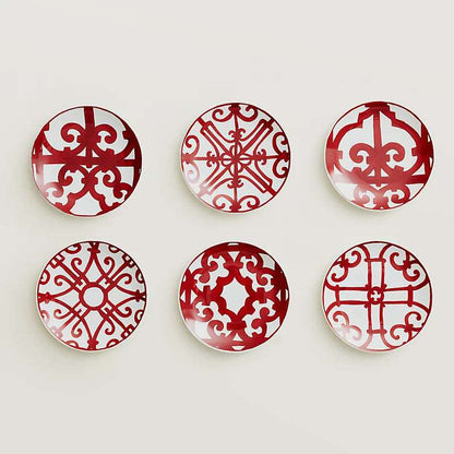 Balcon du Guadalquivir - Set of 6 bread plates (n° 1 to 6)